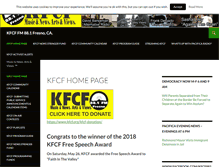 Tablet Screenshot of kfcf.org